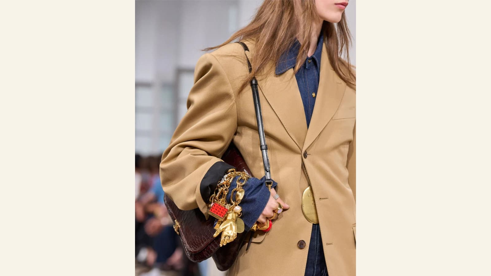 Runway reference image for "Gone Bourgeois": Left Bank Sophistication and Elevated Prep.