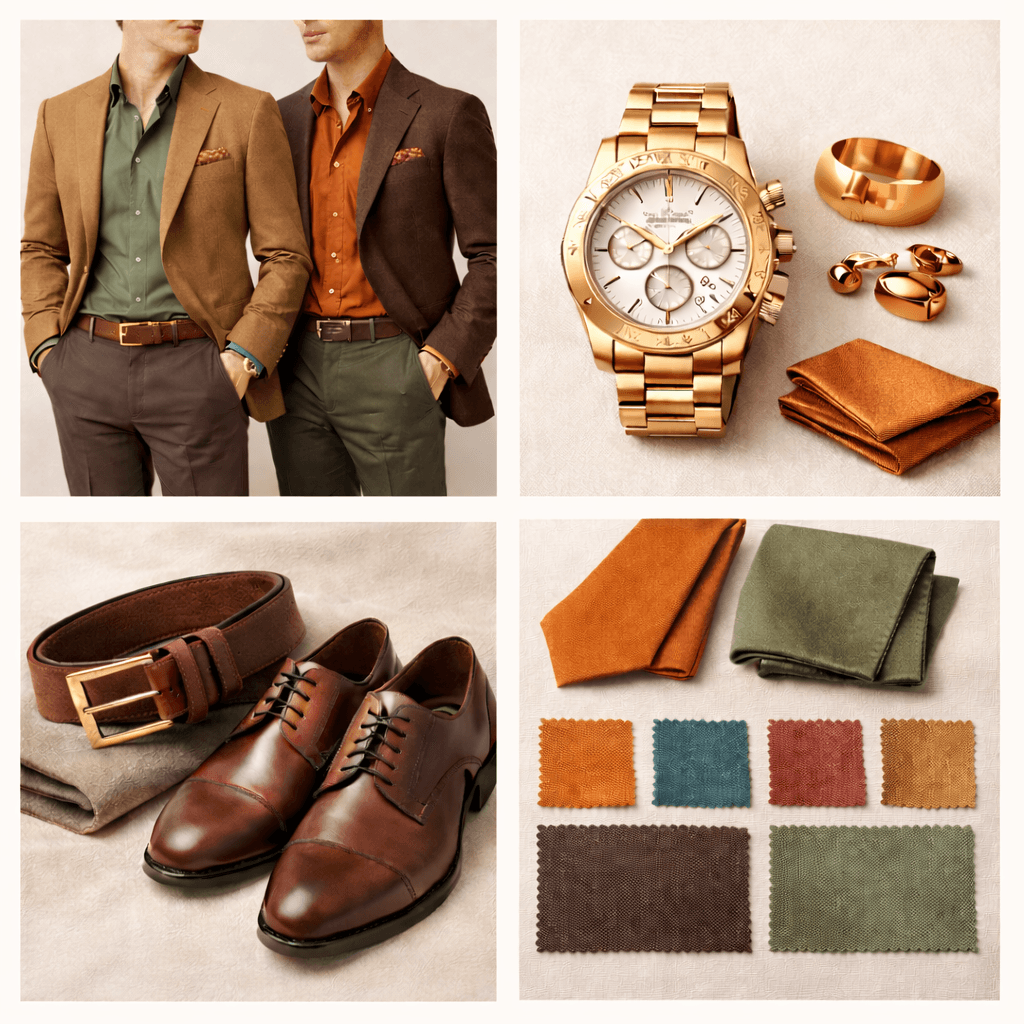 Warm Autumn guidance example for men