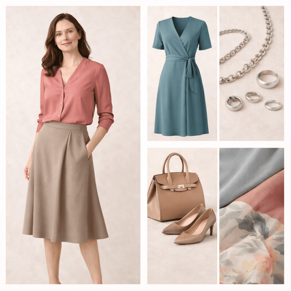 Soft Summer guidance example for women