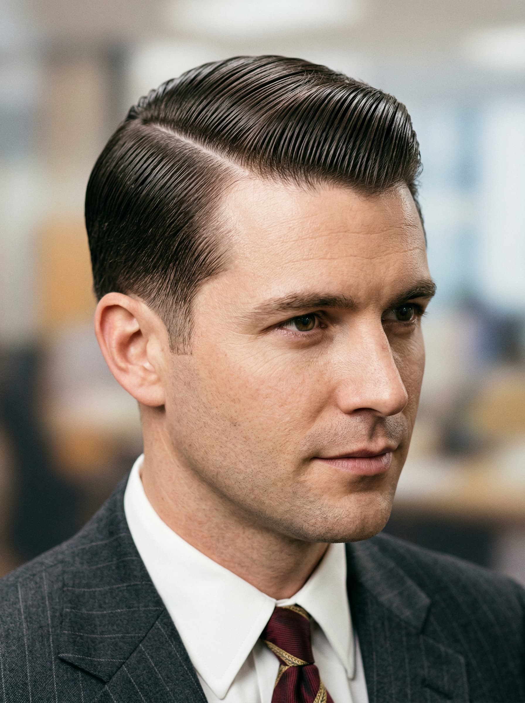 AI rendering of The Classic Side Part.