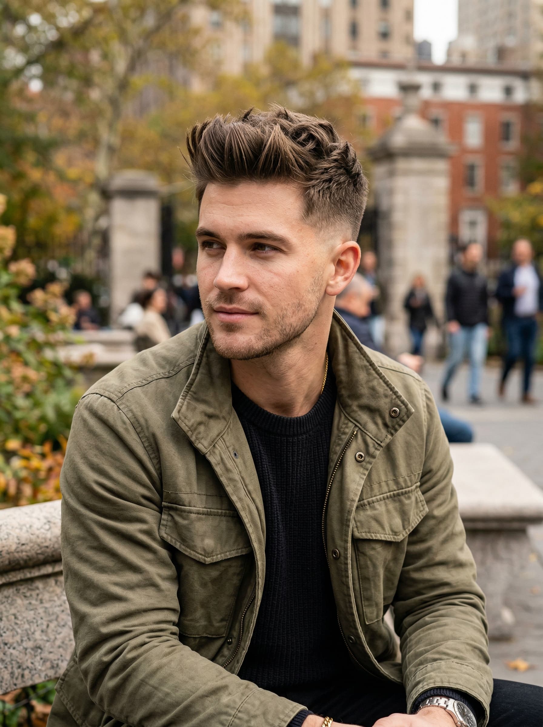 AI rendering of The Voluminous Quiff.