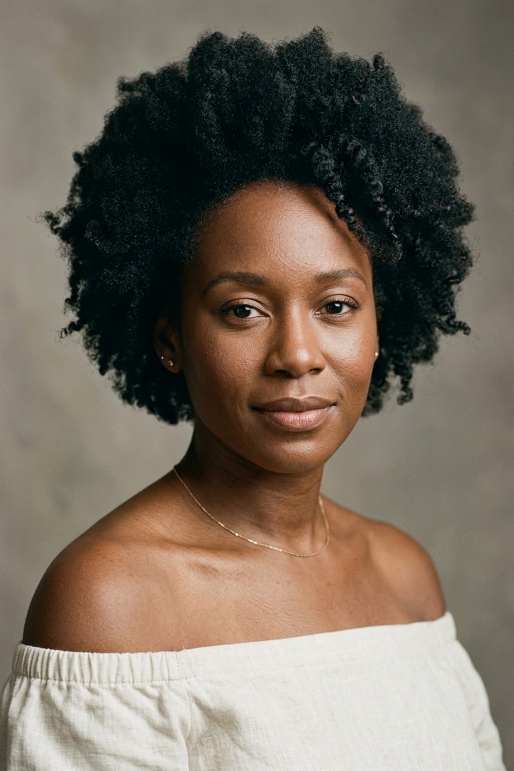 The Afro hairstyle illustration