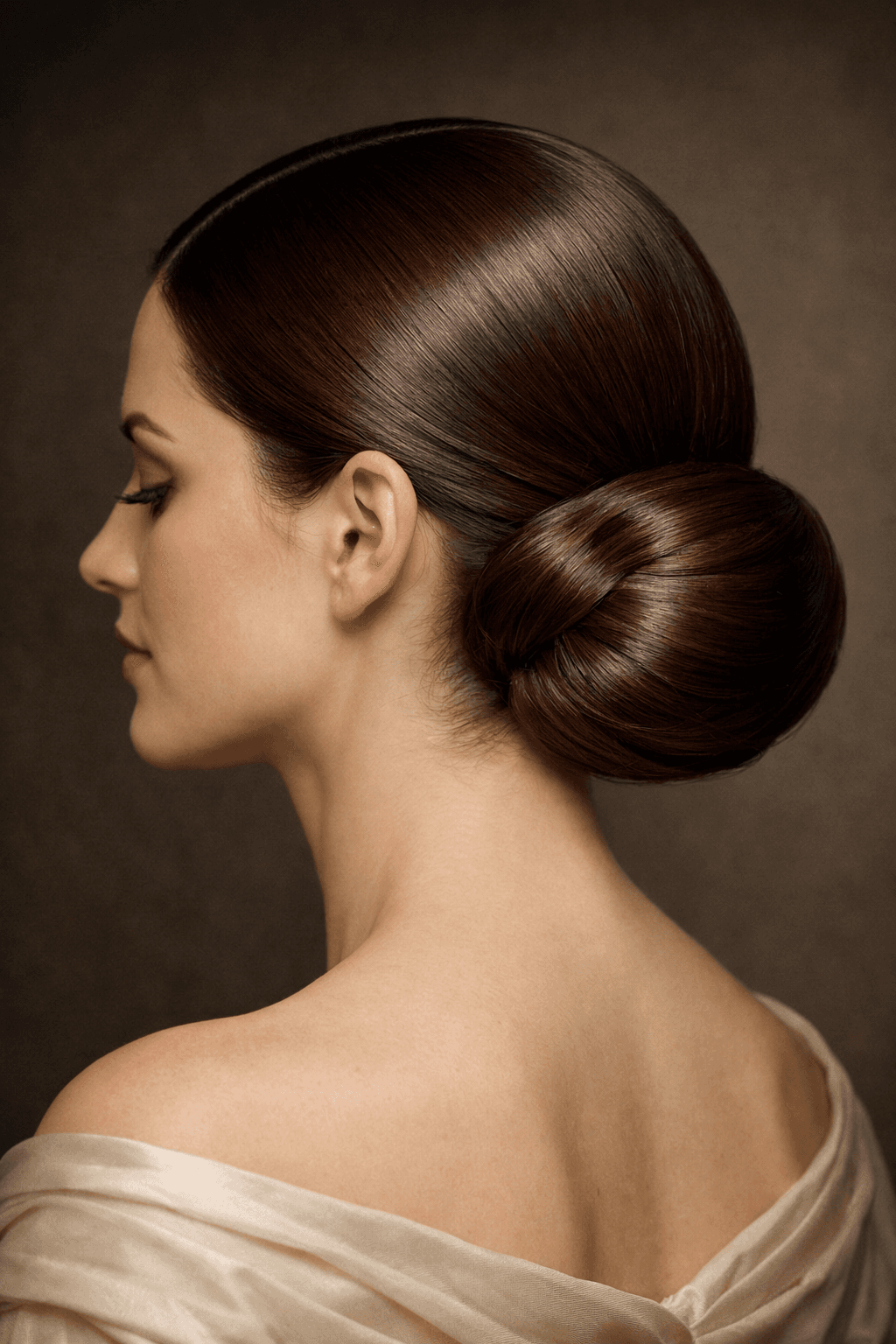 The Chignon hairstyle illustration