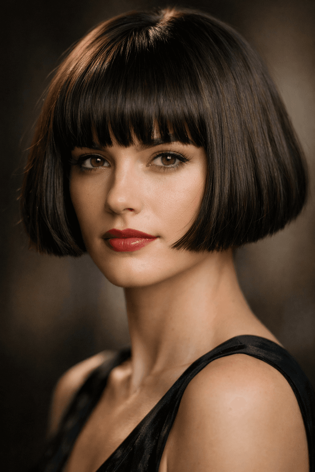 The French Bob hairstyle illustration