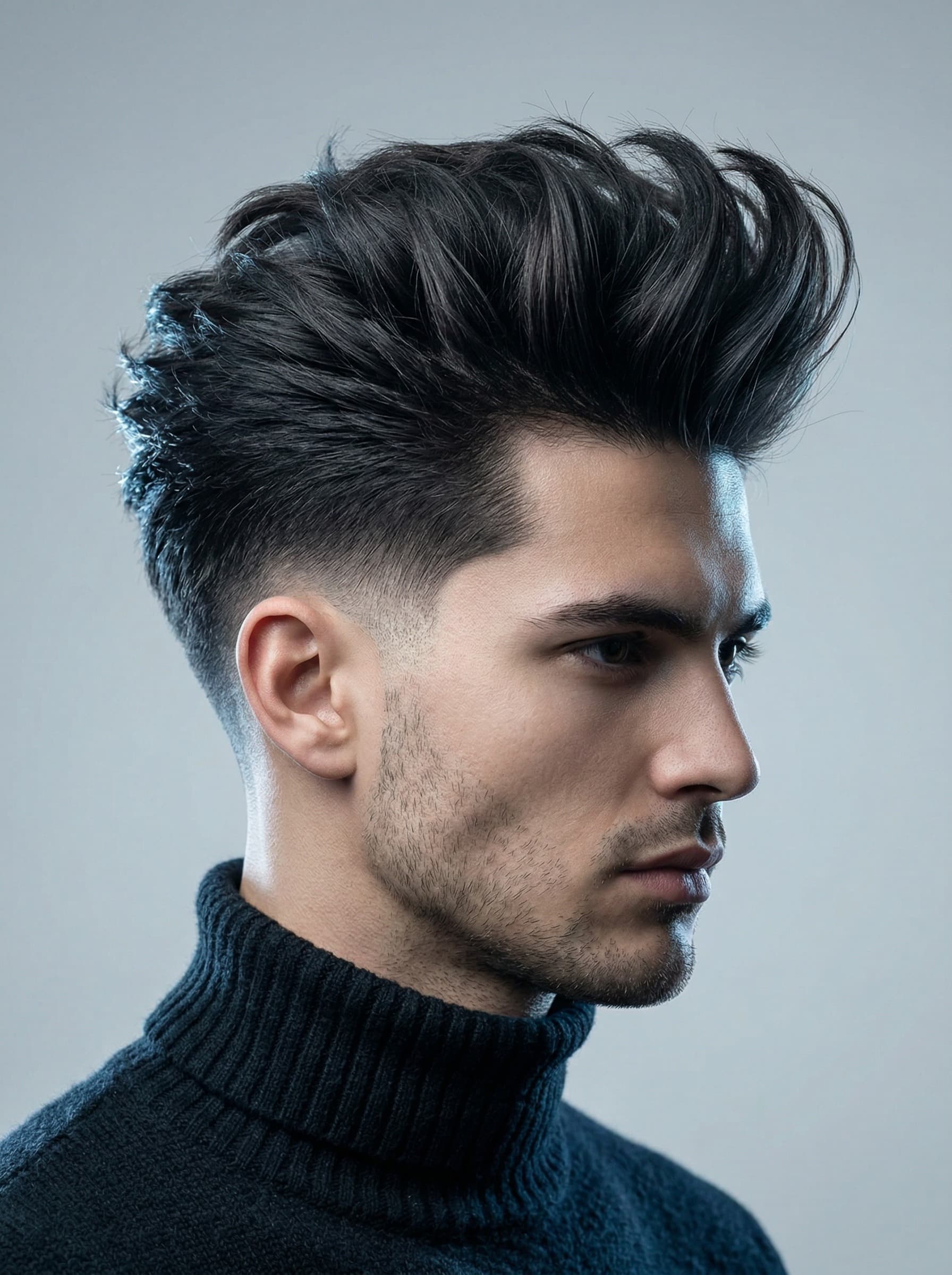 Feature illustration of The Blowout Taper Fade.