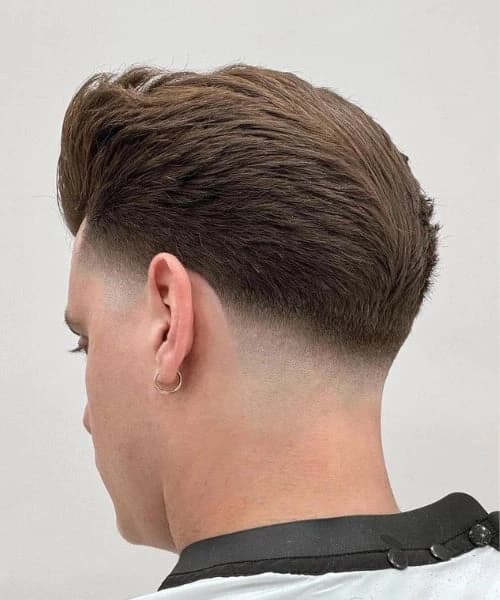 Secondary reference image for The Modern Pompadour with Drop Fade.