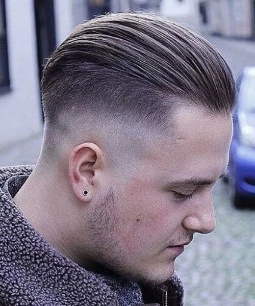 Secondary reference image for The Slicked-Back Undercut.