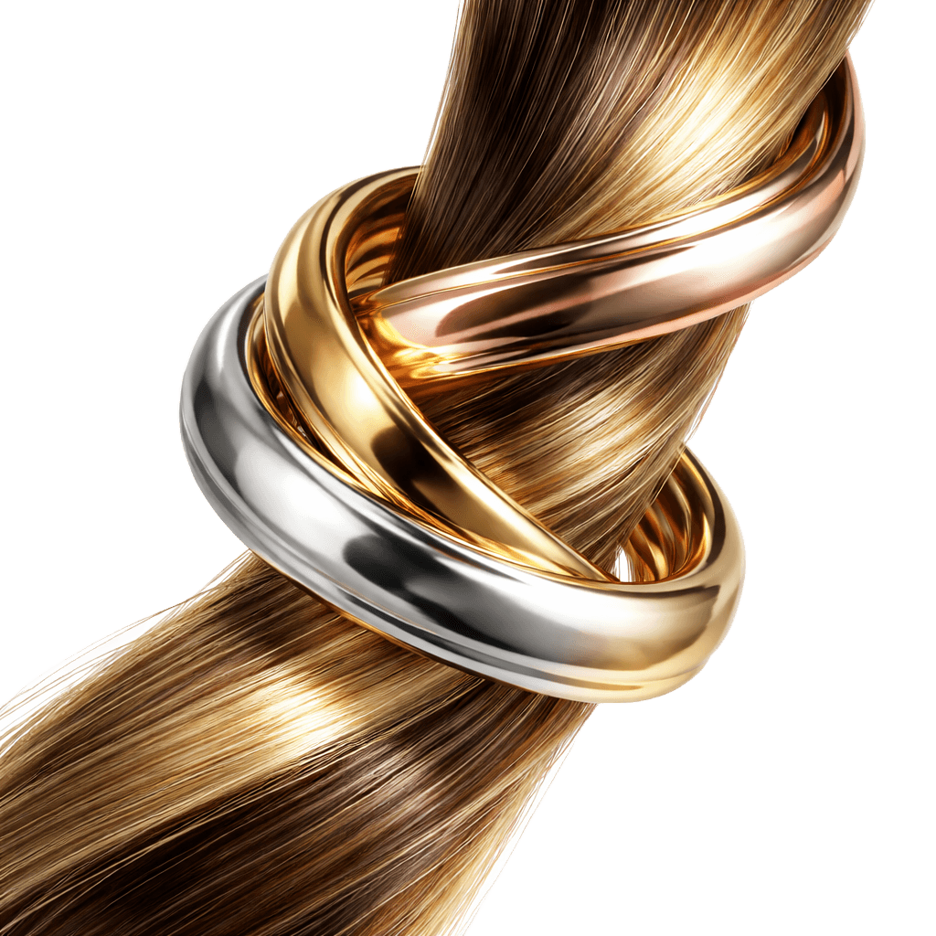 Hair and metals recommendation preview from the auraDNA dossier.